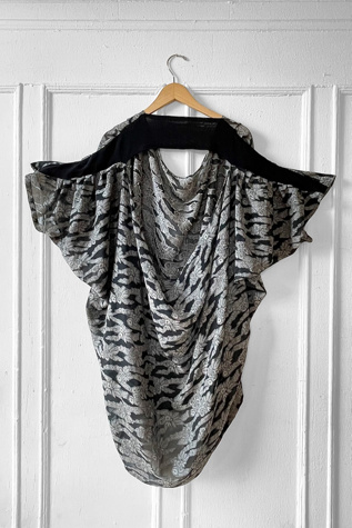 Vintage 80s Laise Adzer Backless Mini Dress Selected by MARMALADE