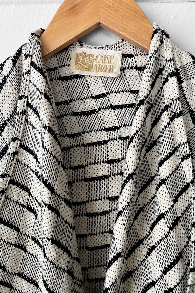 Vintage Handwoven Textured 80s Cocoon Jacket Selected by MARMALADE #1