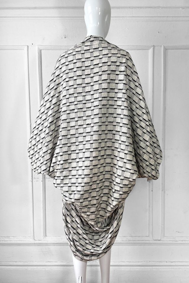 Vintage Handwoven Textured 80s Cocoon Jacket Selected by MARMALADE #3