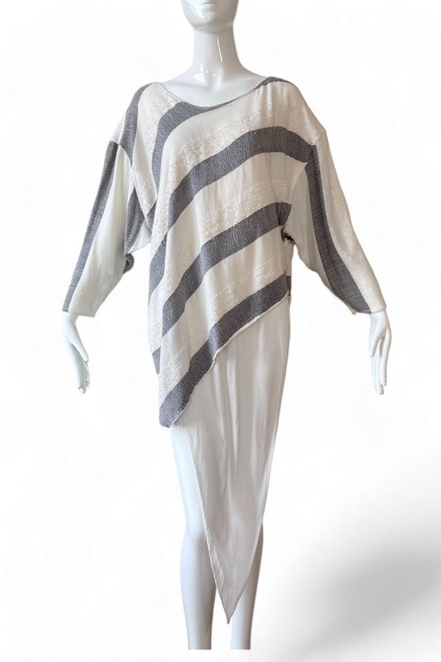 Vintage 80s Laise Adzer Asymmetrical Boho Tunic Selected by MARMALADE ...