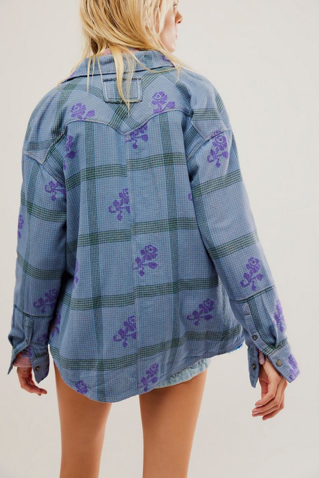 We The Free Visby Plaid Top #1