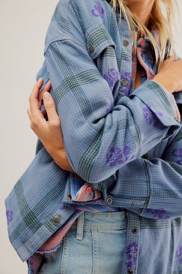 We The Free Visby Plaid Top #3
