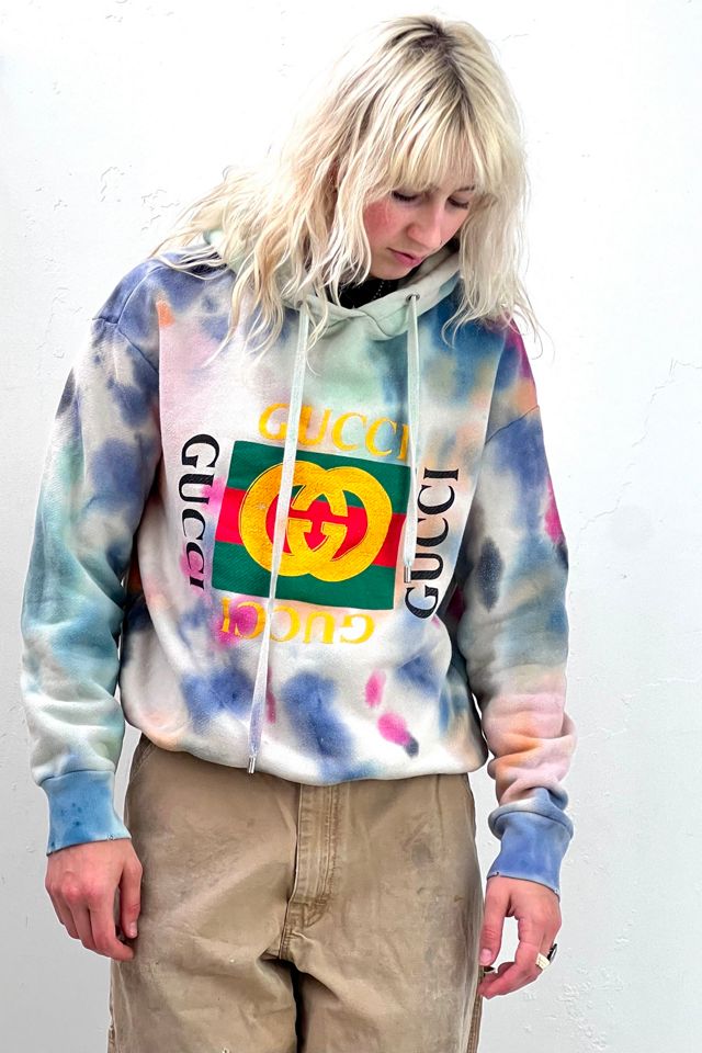 Vintage Gucci Tie Dye Hoodie Selected by Anna Corinna