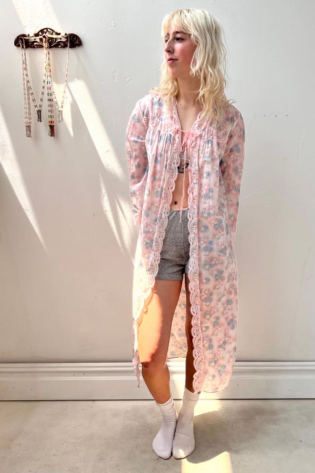 Vintage Floral Maxi Cover Up Selected by Anna Corinna #1