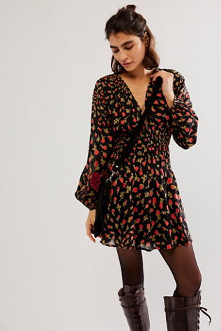 Free people bea top mini dress