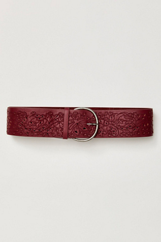 Laurel Hip Belt by FP Collection at Free People in Oxblood, Size: S/M