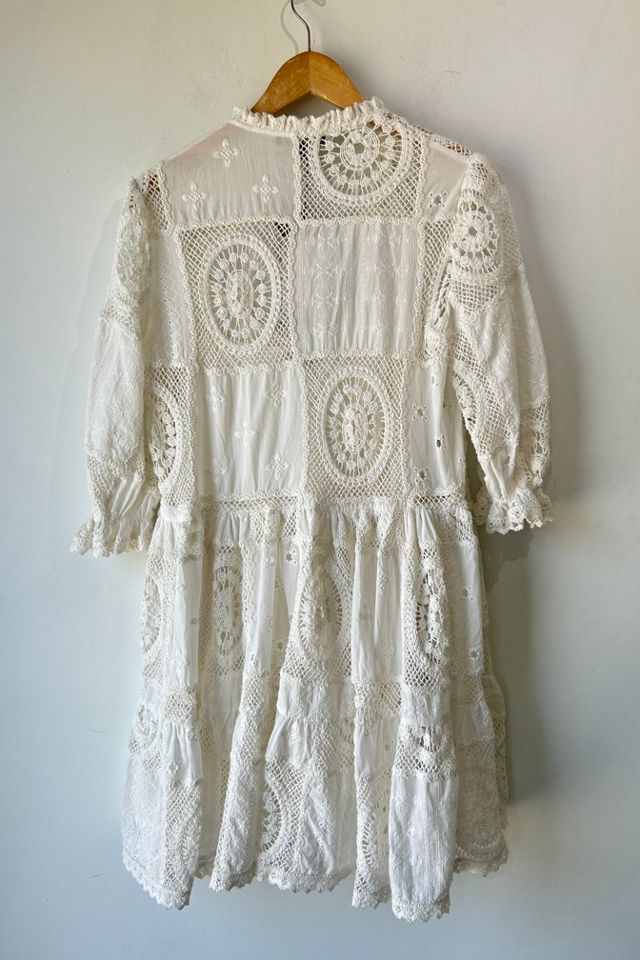 Maje White Doily Dress Selected by The Curatorial Dept. #3