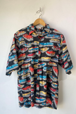 Vintage Reyn Spooner Car Shirt Selected by The Curatorial Dept.