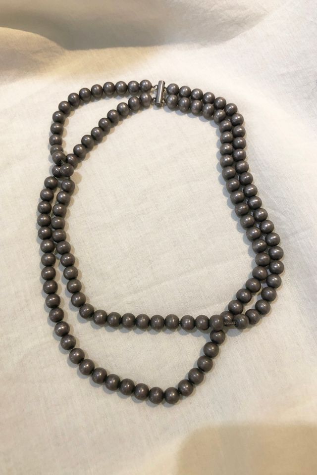 Silver Bench Beads Choker Necklace Selected by The Curatorial Dept. #1