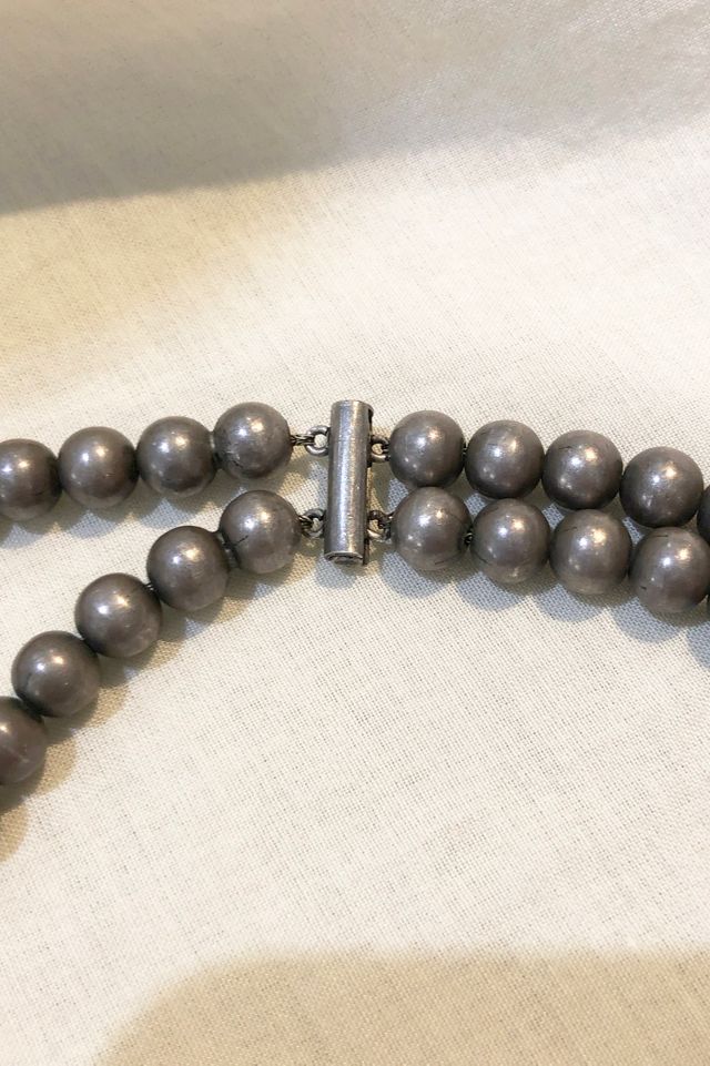 Silver Bench Beads Choker Necklace Selected by The Curatorial Dept. #2