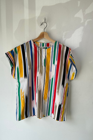 Brushstroke Pattern Shirt Selected by The Curatorial Dept.