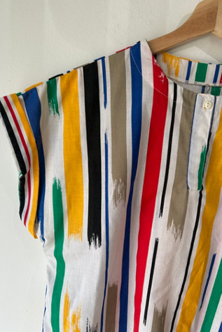 Brushstroke Pattern Shirt Selected by The Curatorial Dept.