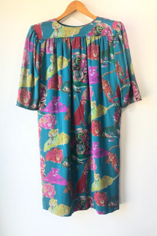 Vintage Emanuel Ungaro Printed Dress Selected by The Curatorial Dept.