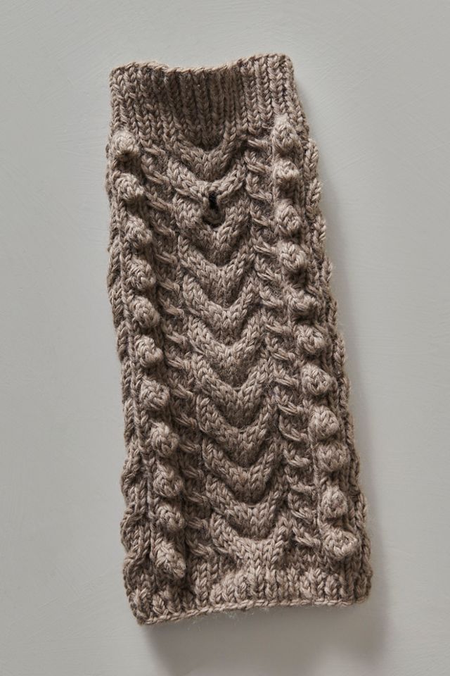 Ware of The Dog Cable Bobble Turtleneck Pet Sweater #2