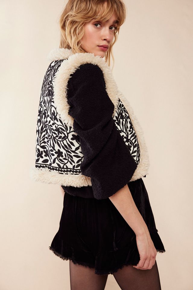 Faux fur cheap sherpa vest