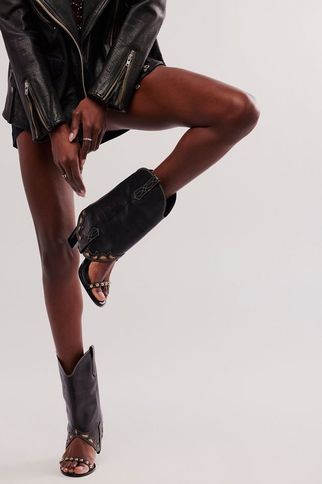 Sandales à talons western Ash #1