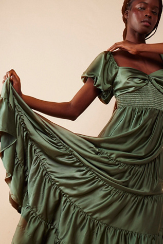 Robe Maxi Décontractée Free People - Taille 12 - Style Voyageur Midi - Occasion Très Bon état