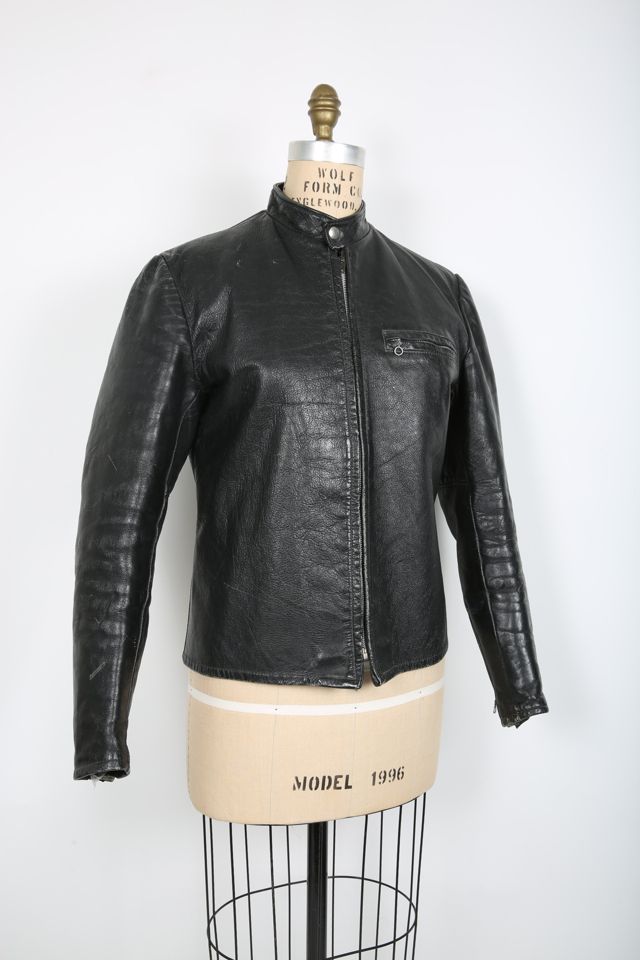 70s Vintage AMF Harley Davidson Black Leather Jacket Selected by Love Rocks Vintage Free People