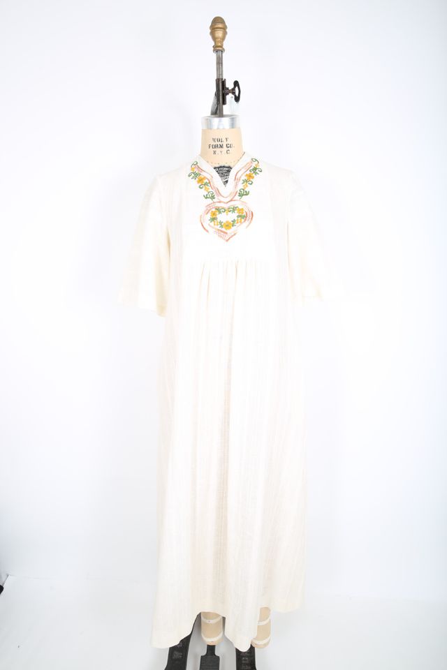 Vintage Cottagecore Maxi Dress Selected by Love Rocks Vintage