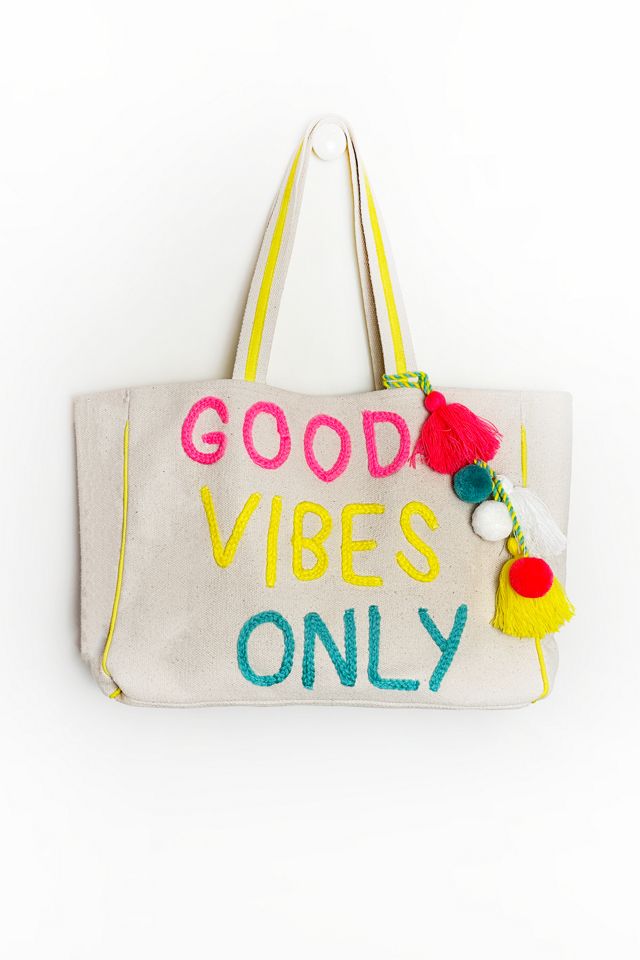 Good vibes beach bag hot sale