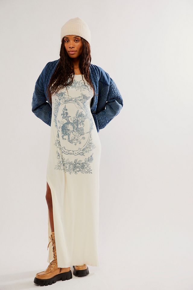 Vintage Souls Bunny Maxi Top Free People