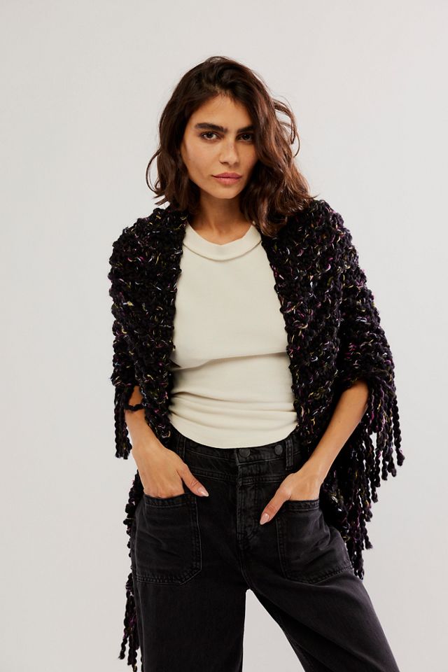 Loopy Mango Her Fringe Shawl #2