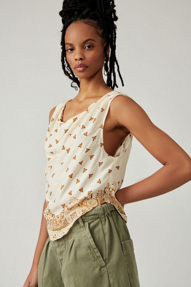 Silas Cowl Neck Top Free People