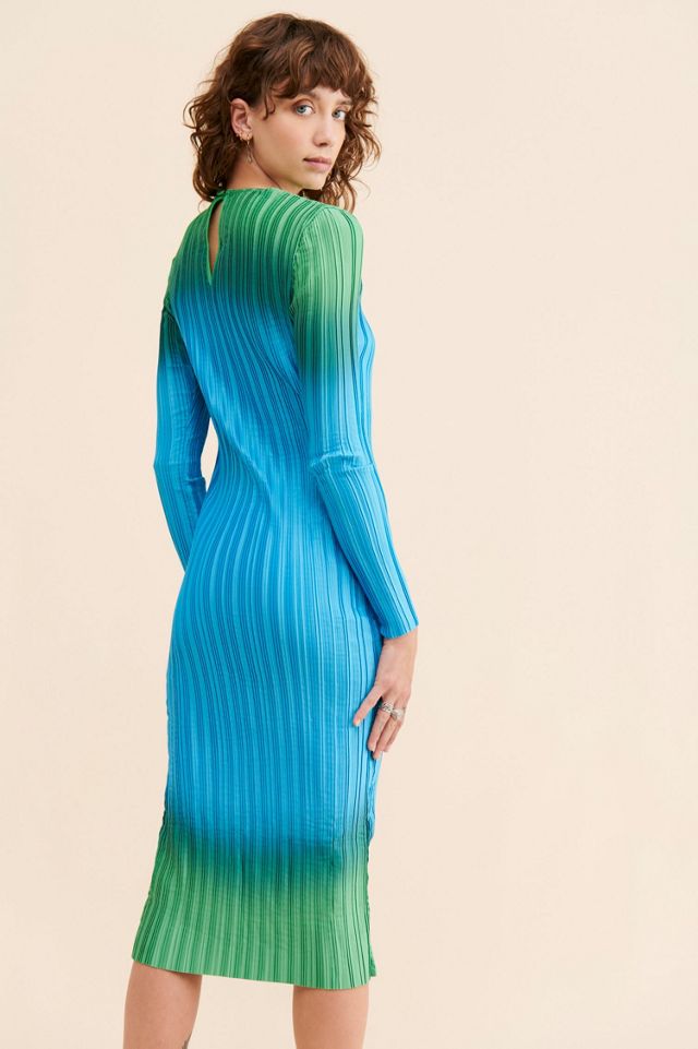 Arthur Apparel Box Pleat Midi Dress #1