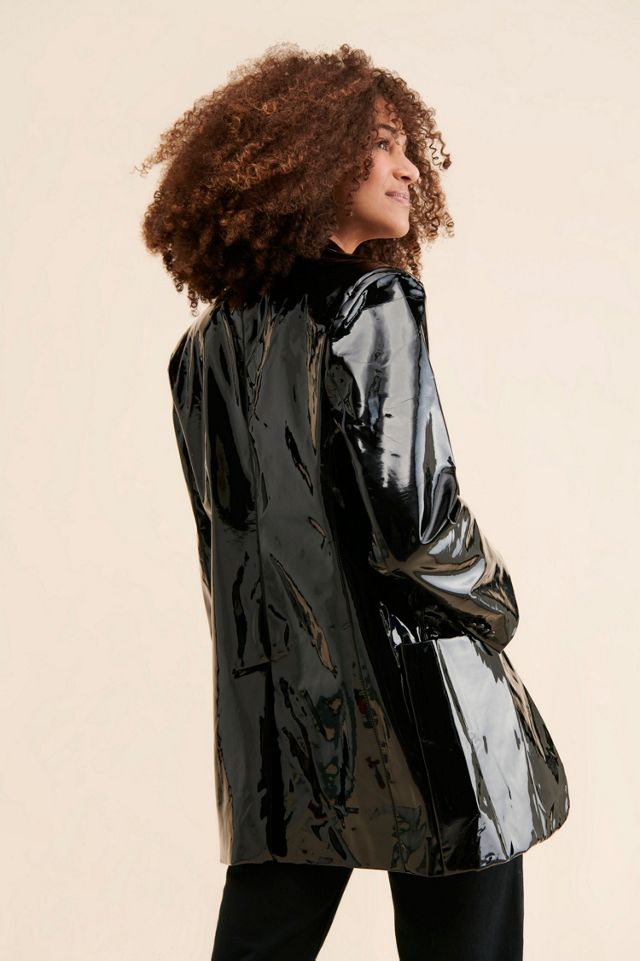 AFRM Agnes Patent Blazer #1