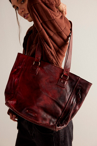 Bed Stu Celindra Dye Tote Bag at Free People in Red