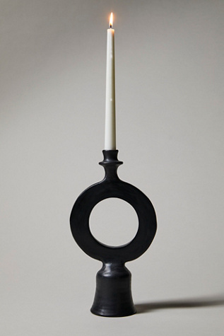 Taldelakt Full Moon Candlestick Holder at...