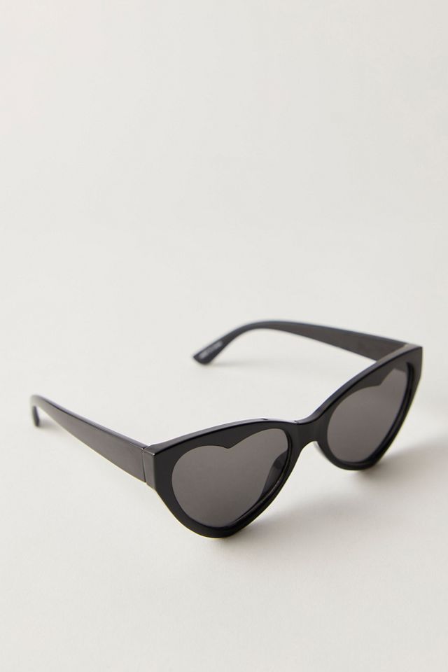 Lunettes de soleil recycléeœil de chat en forme de cœur Lore #2