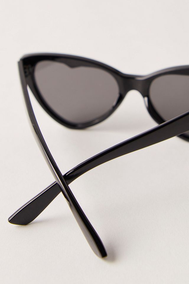Lunettes de soleil recycléeœil de chat en forme de cœur Lore #3