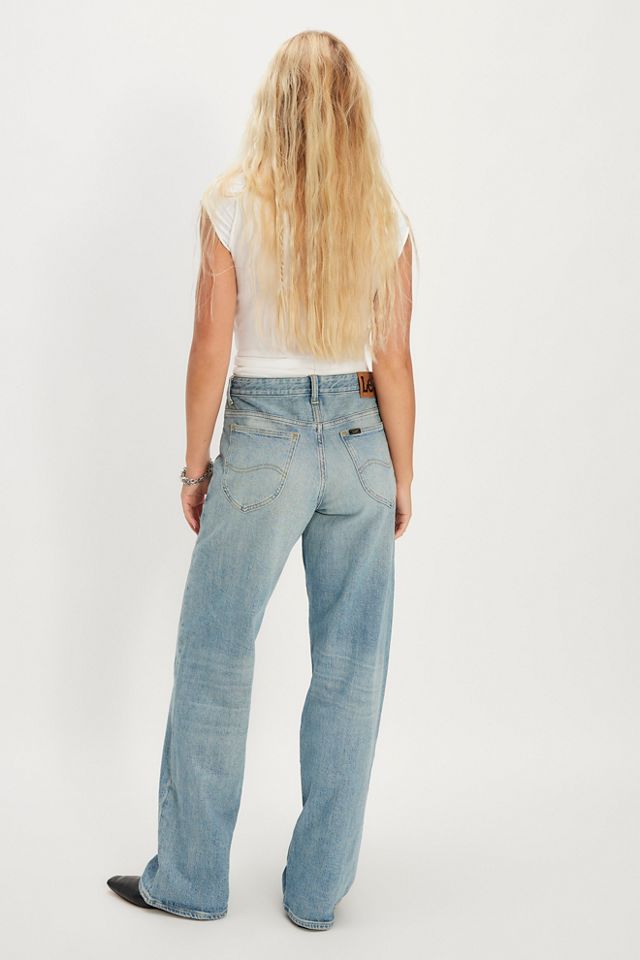 Jeans droits amples Lee Rider #1