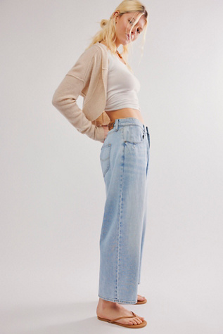 Lee Button-Fly Ankle Jeans