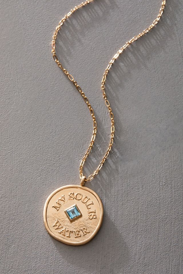 My Soul Is Water Necklace #1