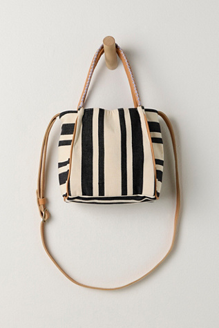 Flora Petite Tote Bag by Mercado Global at Free People in Black