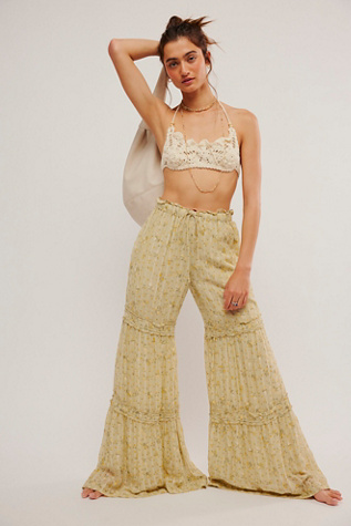 Emmaline Tiered Pull-On Pants | Free People