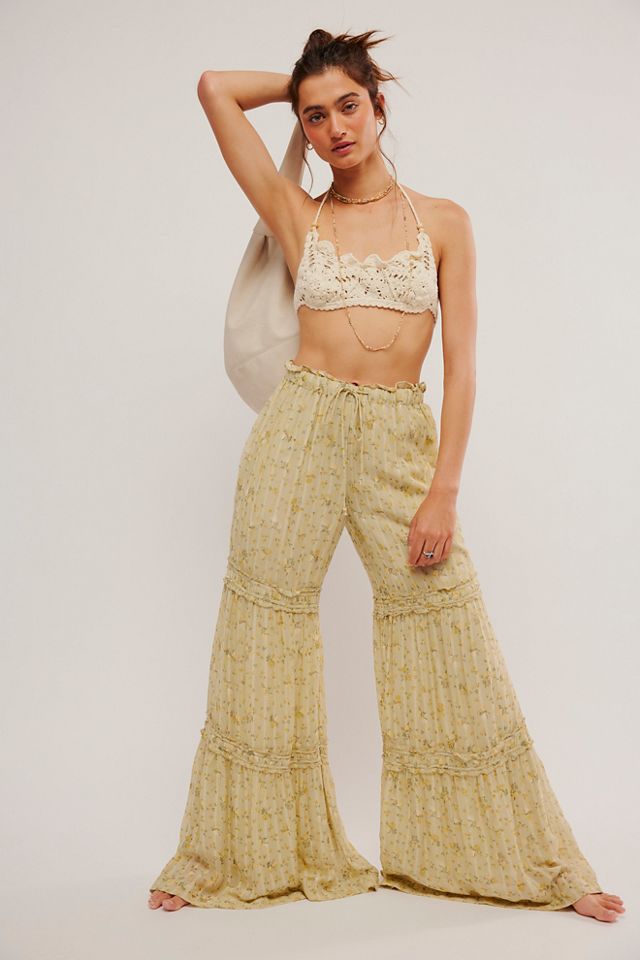 Emmaline Tiered Pull-On Pants