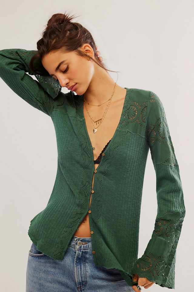 Free people olivia lace hot sale top