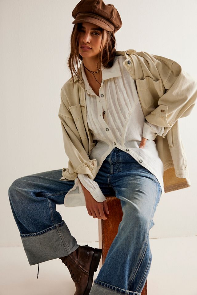 Chemise en lin Tucked Up #3