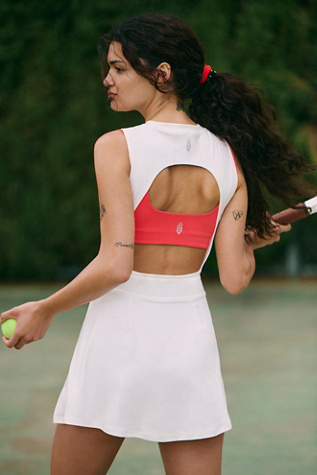 Easy Does It Dress by FP Movement at Free People in White, Size: Small