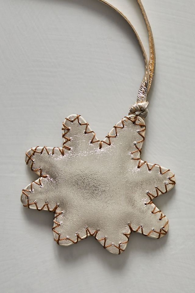 Sun Leather Bag Charm #1