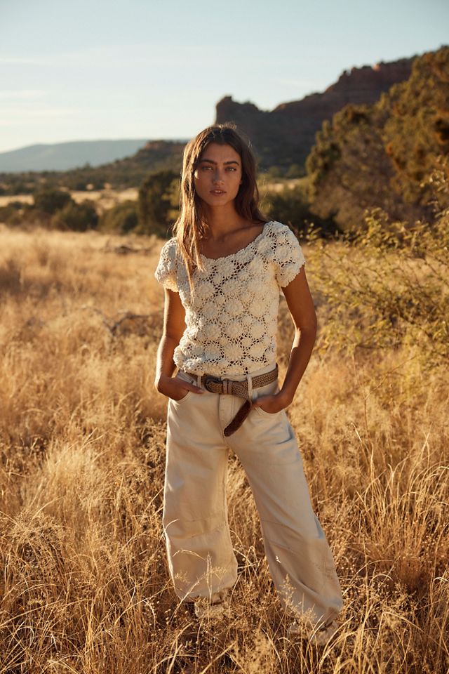 We The Free Alicia Crochet Jumper #2