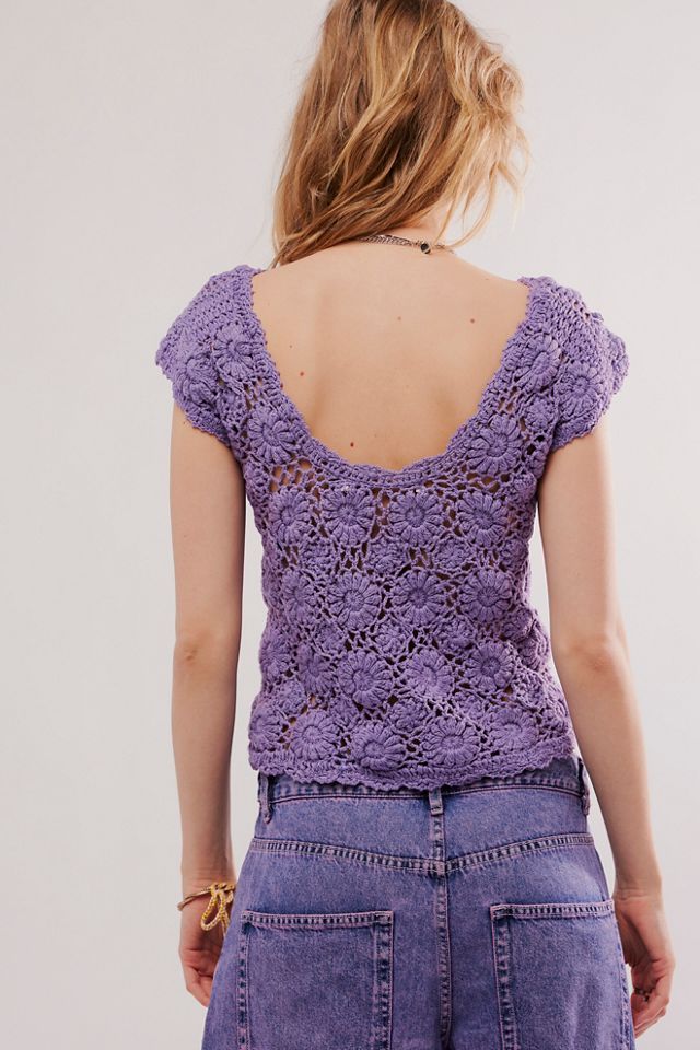 Alycia Crochet Sweater