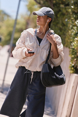 Happy Camper Pullover Jacket by FP Movement at Free People, Bleached Clay, M