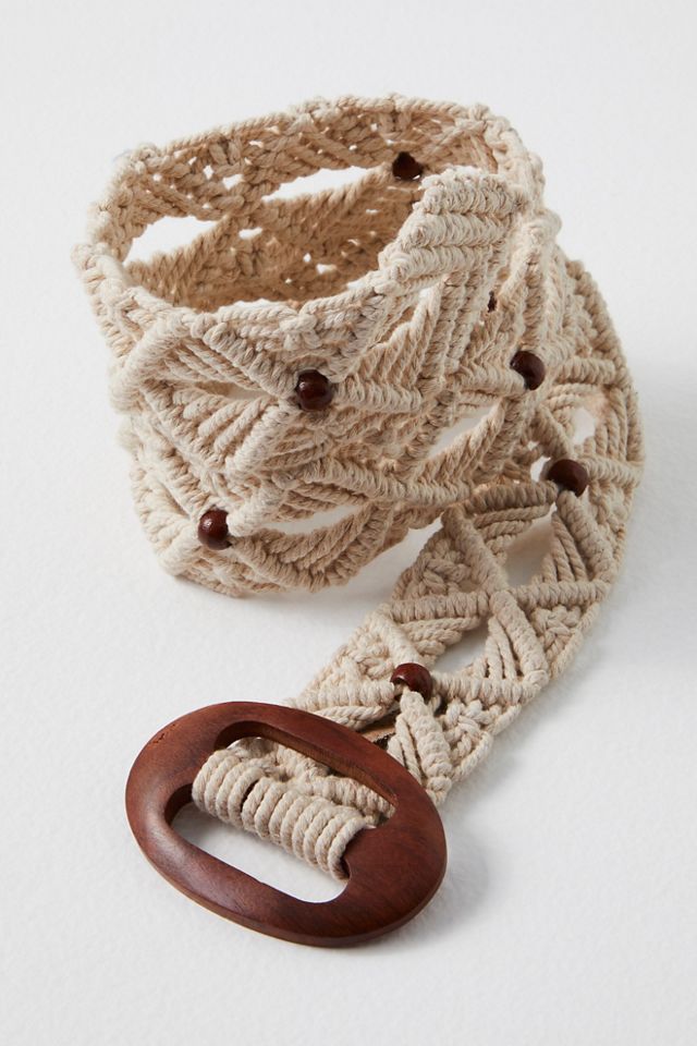 Beach Wood Waist Belt #1