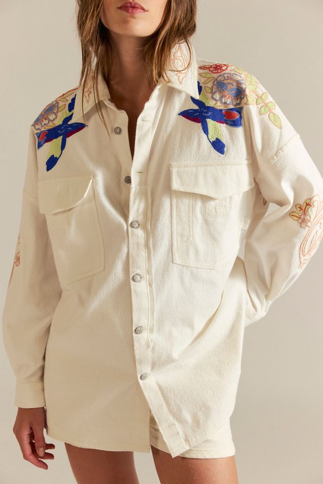 We The Free Take Flight Embroidered Shirt #2