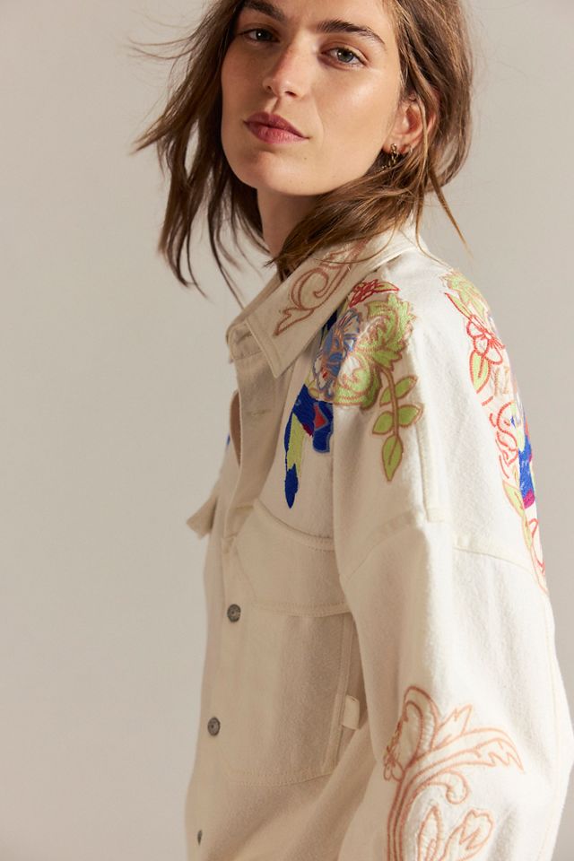 We The Free Take Flight Embroidered Shirt #3