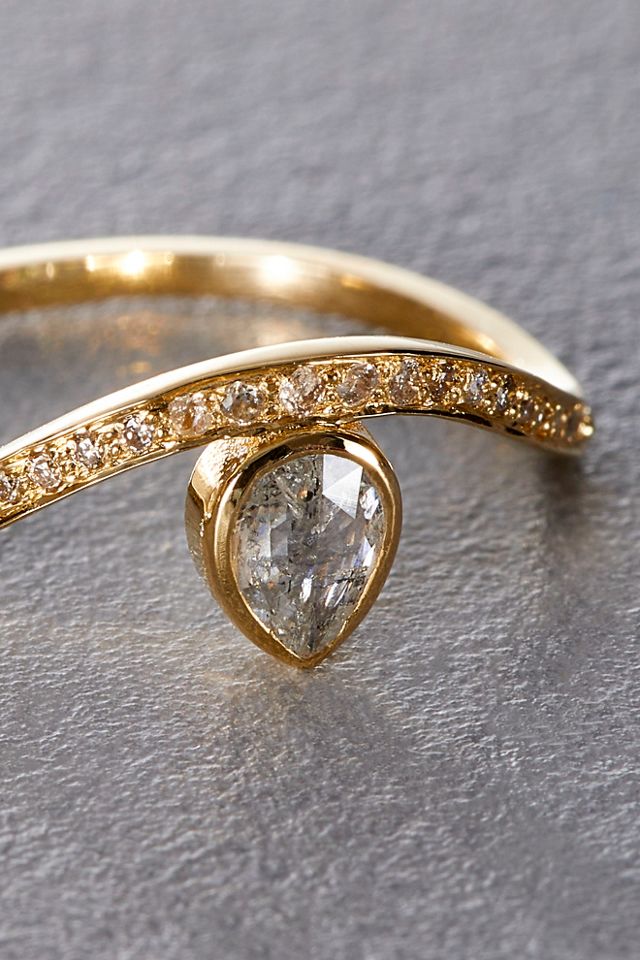 Celine Daoust Grey Diamond Ring #2